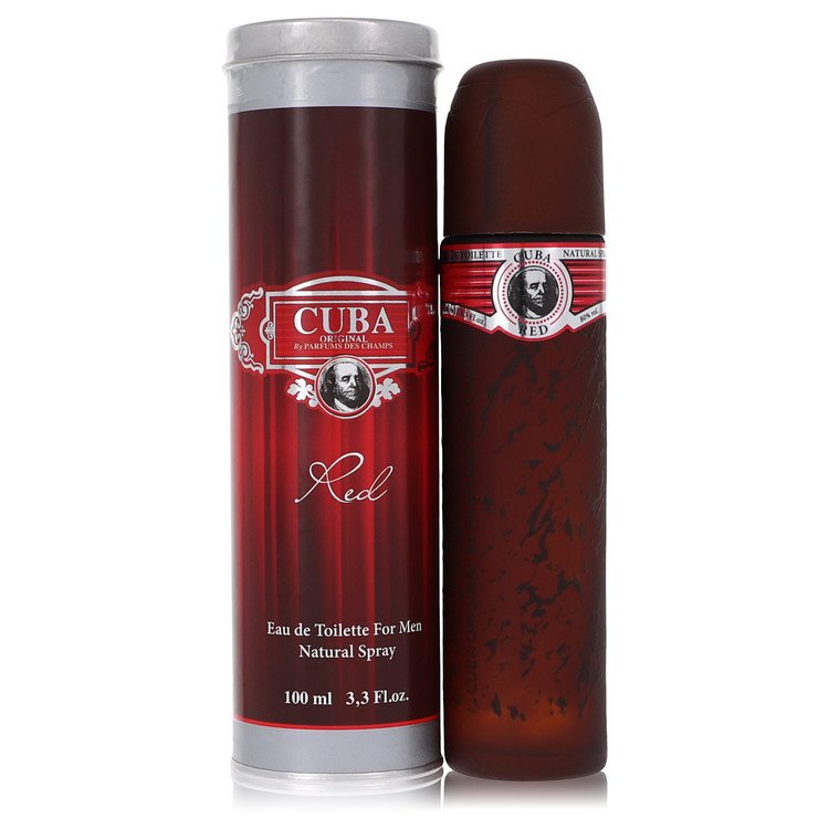Cuba Red Cologne by Fragluxe Eau De Toilette Spray 3.4 oz for Men - Authentic Fragrance - Discount Men Perfume or Cologne Fragrance
